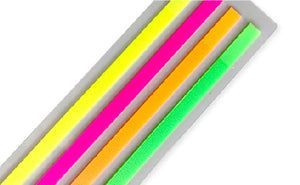 Simple Transparent Neon Sticky Notes - Long