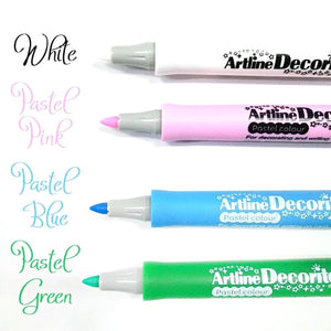 Artline Decorite Bullet Tip Marker Pen - Pastel Colours - Penmas 2023 - Day 4