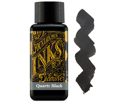 Quartz Black Diamine Ink - 30ml