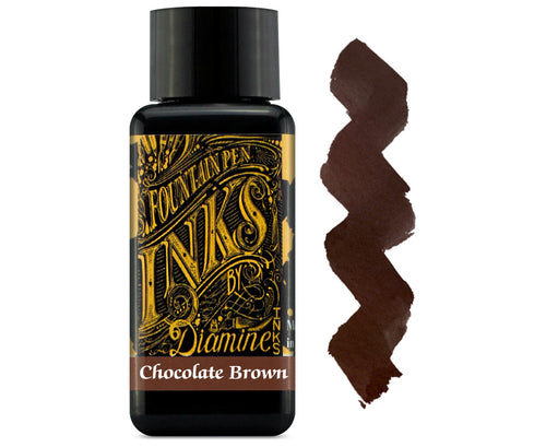 Chocolate Brown Diamine Ink - 30ml