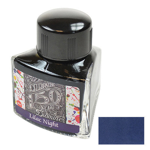 Lilac Night - 150th Anniversary Diamine Fountain Pen Ink 40ml