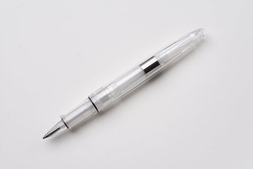 Komamono Lab Fonte Transparent Ballpoint Pen with Ink Converter and Transparent Gold Cap - Penmas 2023 - Day 1