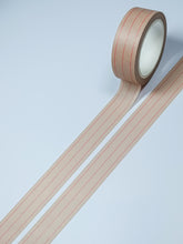 Load image into Gallery viewer, Minimal Pink Stripe Washi Tape - 2023 Advent Box - Day  7