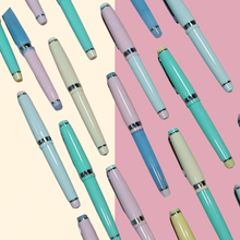 Load image into Gallery viewer, Jinhao 82 Fountain Pen - Pastel Colours with Silver Trim -Extra Fine Nib