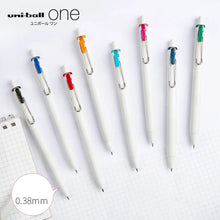 Load image into Gallery viewer, Uni-ball One Coloured Pigment Ink Rollerball Pen 0.38mm - Various Colours