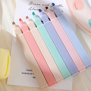 Morandi Colours Highlighter Pen Set