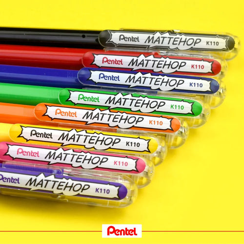 Pentel Mattehop Gel Pen - 1.0mm - Various Colours - Penmas 2023 - Day 6