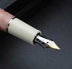 Jinhao 82 Fountain Pen - Pastel Colours with Silver Trim -Extra Fine Nib