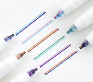 Iconic Double Line Pen Pack - Various Colours