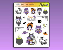 Load image into Gallery viewer, happy halloween deco stickers