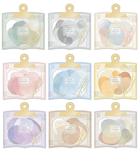 Q-LiA Hito Kakera Seal Decorative Journal Stickers - Various Colours