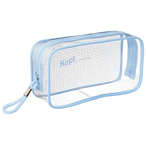raymay fujii pencil case kept clear pen pouch blue