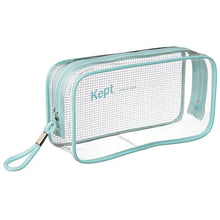 Load image into Gallery viewer, raymay fujii pencil case kept clear pen pouch green