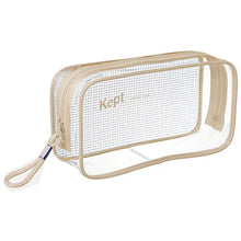 Load image into Gallery viewer, raymay fujii pencil case kept clear pen pouch beige