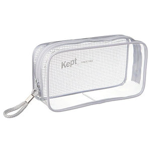 raymay fujii pencil case kept clear pen pouch grey
