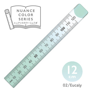 nuance colour jyogi acrylic ruler - 12cm