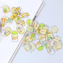 Load image into Gallery viewer, sumikko gurashi kawaii transparent pet sticker flakes