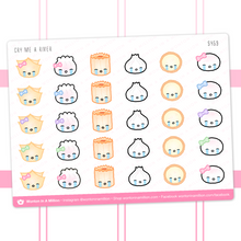 Load image into Gallery viewer, crying emoji - wonton in a million sticker sheet
