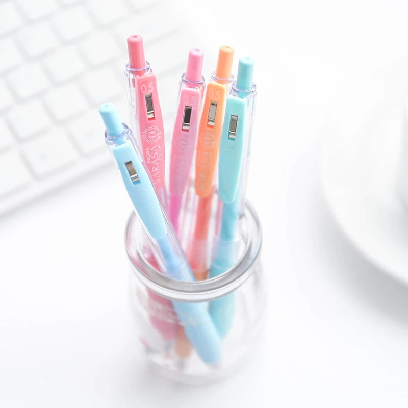 Zebra Sarasa Clip Milk Colour Series Pastel Gel Pen – GretelCreates