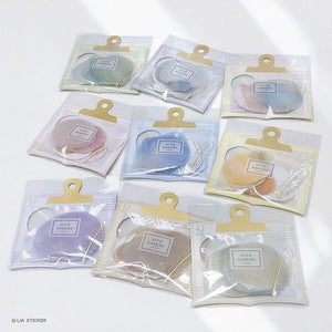 Q-LiA Hito Kakera Seal Decorative Journal Stickers - Various Colours