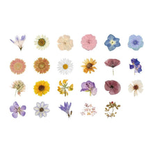 Load image into Gallery viewer, large summer flowers journaling sticker flakes