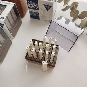 Sanby Endless Number Stamp Set