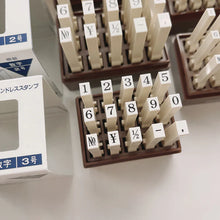 Load image into Gallery viewer, Sanby Endless Number Stamp Set