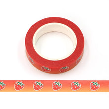 Load image into Gallery viewer, mystical autumn foilwashi tape, rose gold foil decorative journal tape