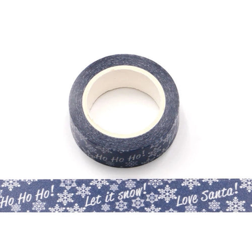 let it snow washi tape