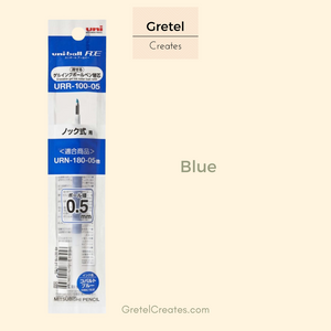 Uni-ball RE Erasable Gel Pen Refills – 0.5mm - Various Ink Colours