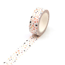 Load image into Gallery viewer, Pink Terrazzo Washi Tape, Minimal Speckled Decorative Tape