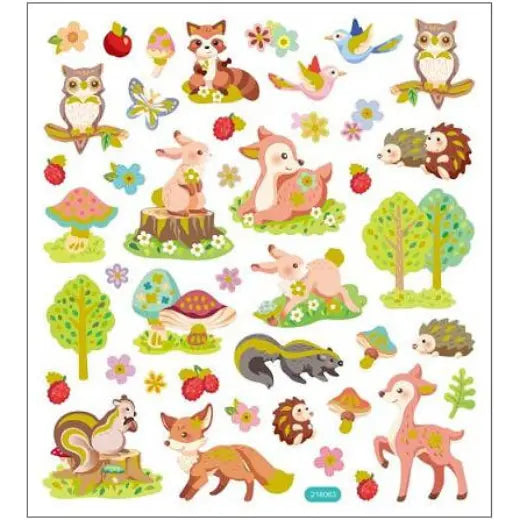 Sticker King Forest Critters Stickers