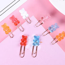 Load image into Gallery viewer, gummy bear planner clip set