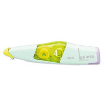 Load image into Gallery viewer, plus whiper pt correction tape 4mm - light green