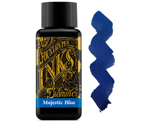 majestic blue diamine ink - 30ml
