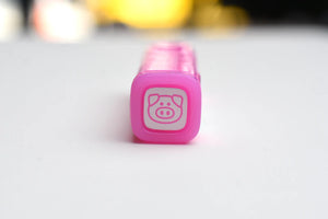 taiwan limited edition pilot frixion erasable self inking stamps pig