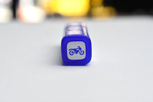 Load image into Gallery viewer, taiwan limited edition pilot frixion erasable self inking stamps motorcycle