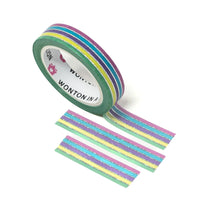 Load image into Gallery viewer, 90&#39;S Baby Neon Rainbow Washi (15MM) - Wonton in a Million