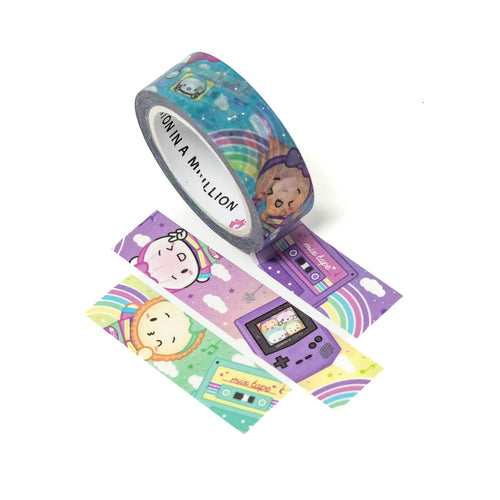 90'S Baby 90'S Party Washi (15MM) - Wonton in a Million