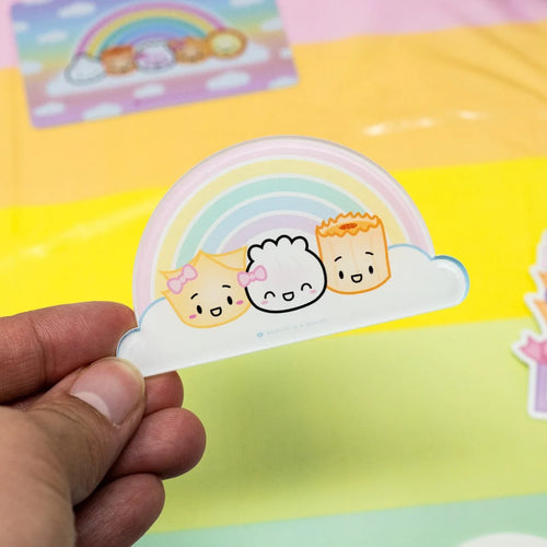 Hello Kitty Fanart Dimsum Planner Stickers - Wonton In A Million
