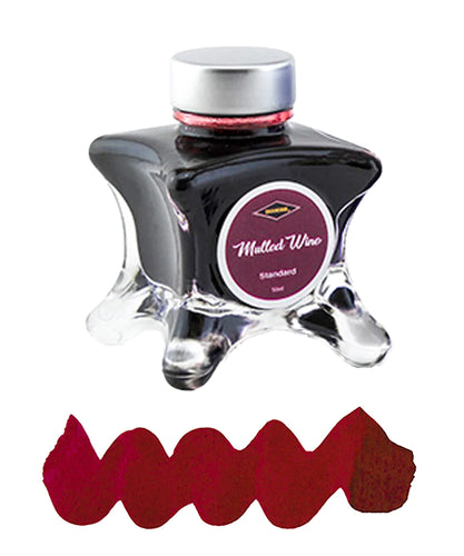 diamine inkvent blue edition fountain pen ink - mulled wine