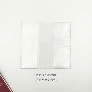 Transparent Weekly Planner Protective Cover