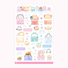 Load image into Gallery viewer, Wonton in a Million Dimsum Town Transparent Decorative Stickers