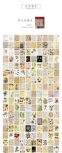 Load image into Gallery viewer, A large collection of GretelCreates&#39; Floral Vellum Ephemera Book for Journals and Scrapbooking.