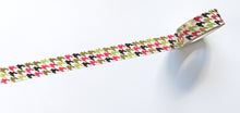 Load image into Gallery viewer, foiled houndstooth washi tape