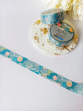Load image into Gallery viewer, foil planet washi tape, foiled space decorative tape