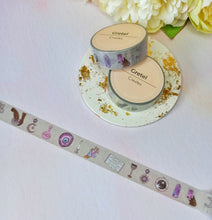 Load image into Gallery viewer, mystical witch washi tape, witchy things magical decorative tape