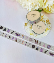 Load image into Gallery viewer, mystical witch washi tape, witchy things magical decorative tape