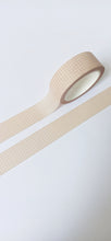 Load image into Gallery viewer, peach and sage grid washi tape