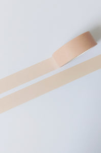 minimal matte peach colour washi tape